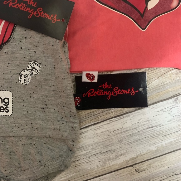 🎉HP 11/21🎉 BNWT Baby Rolling Stones onesie and Granimals shorts - Picture 3 of 5